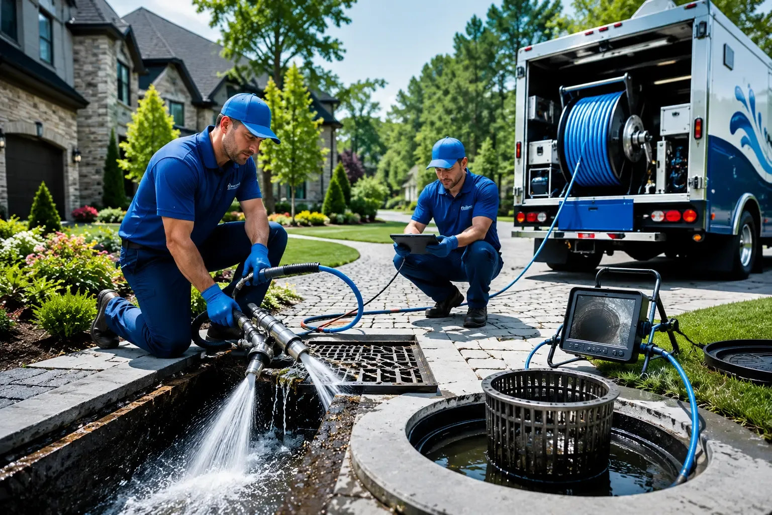 Local outdoor drain cleaning professionals in Columbiana, OH