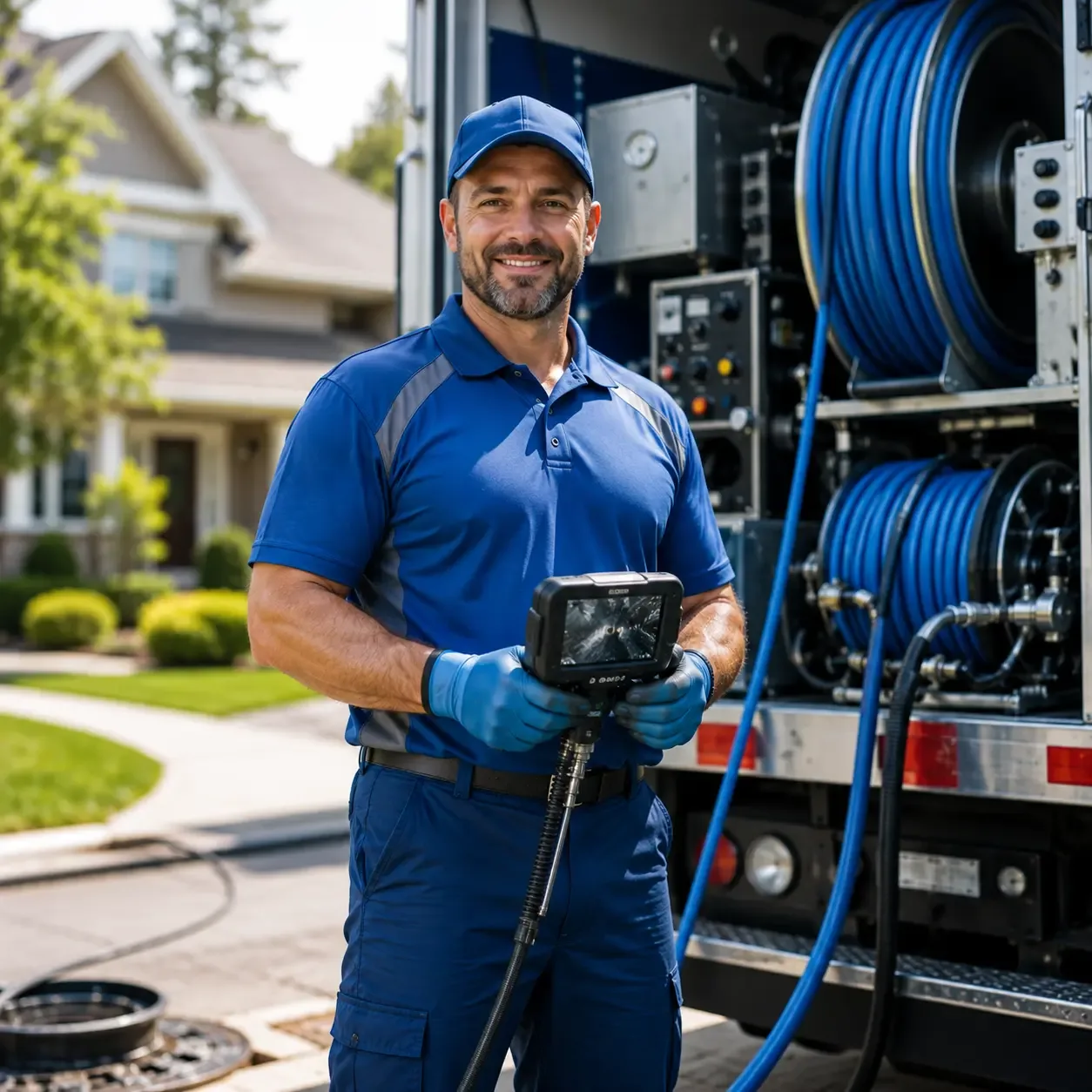 Local outdoor drain cleaning specialists in Columbiana, OH